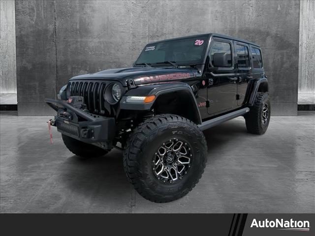 used 2020 Jeep Wrangler Unlimited car, priced at $39,259