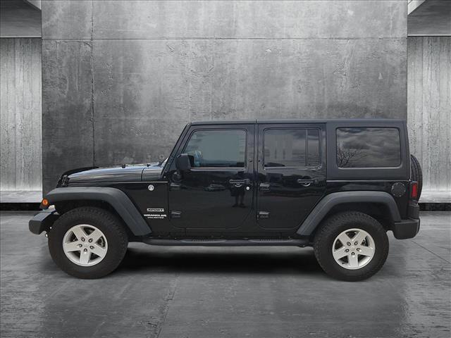 used 2016 Jeep Wrangler Unlimited car, priced at $17,996