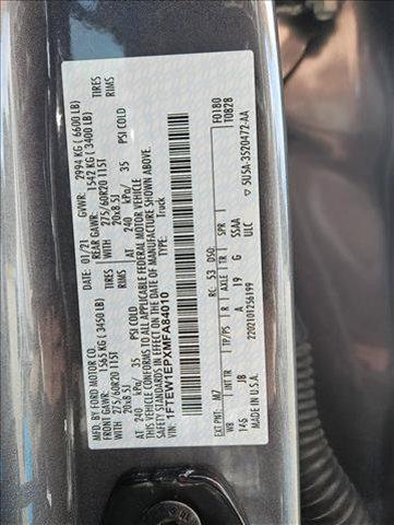 used 2021 Ford F-150 car, priced at $33,365