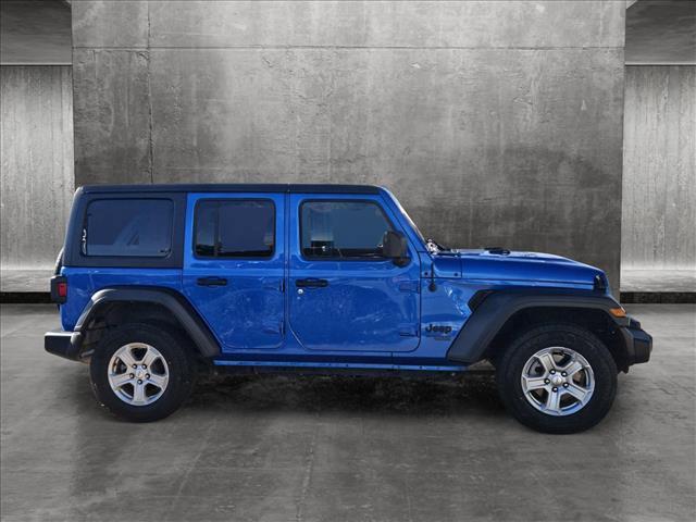 used 2021 Jeep Wrangler Unlimited car, priced at $29,965