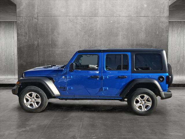 used 2021 Jeep Wrangler Unlimited car, priced at $29,965