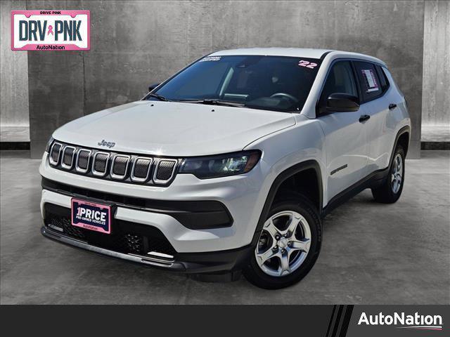 used 2022 Jeep Compass car, priced at $18,799