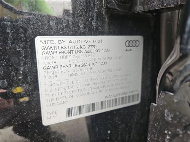 used 2021 Audi Q3 car, priced at $21,959