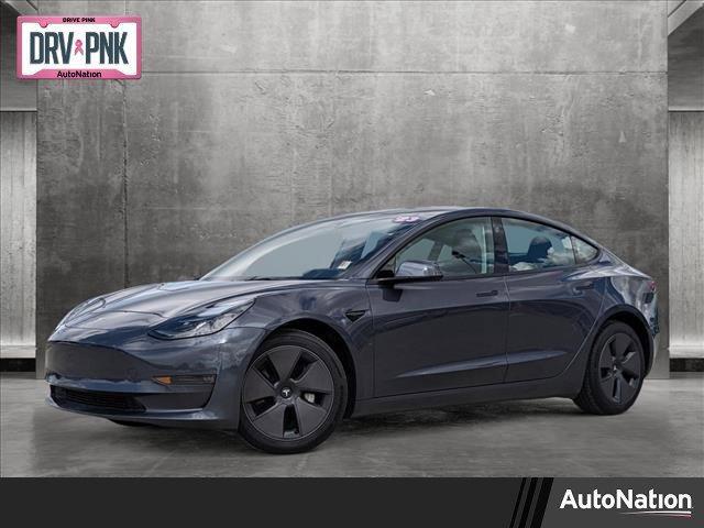 used 2023 Tesla Model 3 car, priced at $36,394