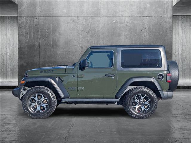 used 2020 Jeep Wrangler car, priced at $25,629