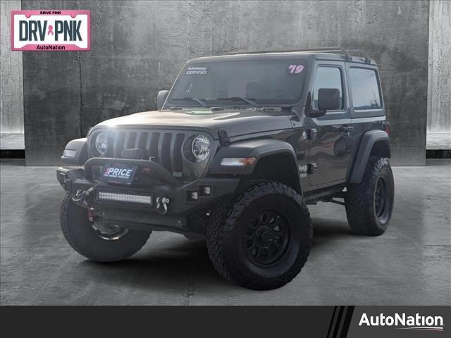 used 2019 Jeep Wrangler car, priced at $24,255