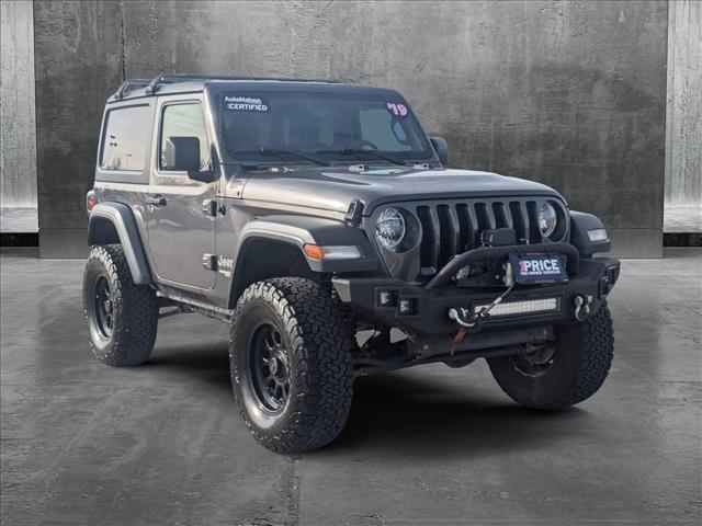 used 2019 Jeep Wrangler car, priced at $24,255