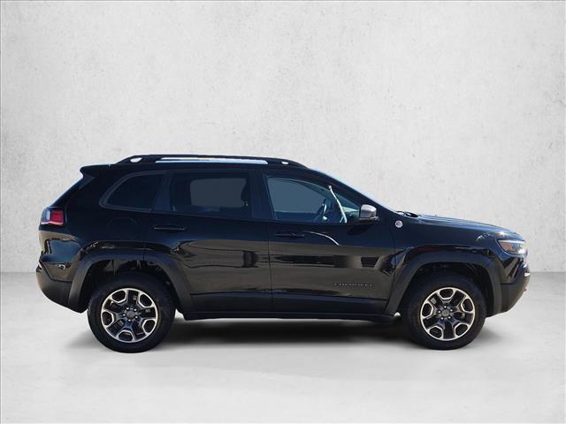 used 2021 Jeep Cherokee car, priced at $15,351