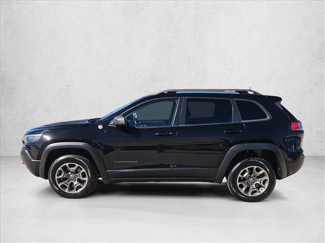 used 2021 Jeep Cherokee car, priced at $15,351
