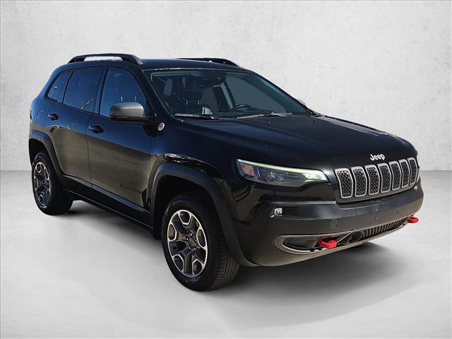used 2021 Jeep Cherokee car, priced at $15,351
