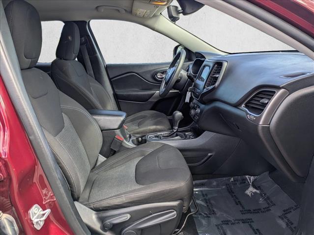 used 2021 Jeep Cherokee car, priced at $12,878