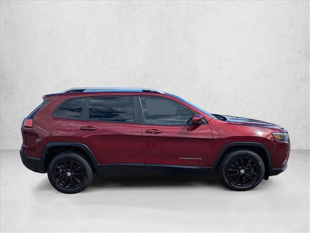 used 2021 Jeep Cherokee car, priced at $12,878