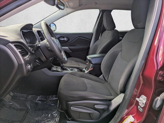 used 2021 Jeep Cherokee car, priced at $12,878