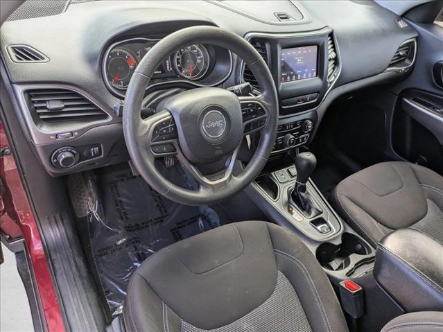 used 2021 Jeep Cherokee car, priced at $12,878