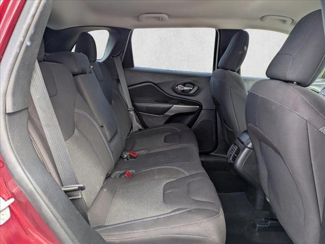 used 2021 Jeep Cherokee car, priced at $12,878