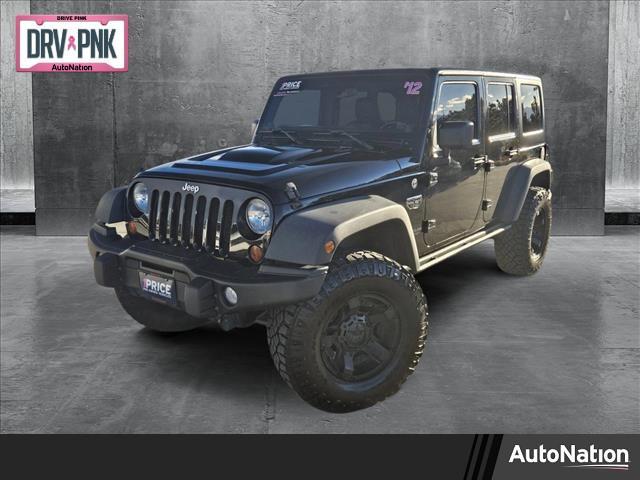 used 2012 Jeep Wrangler Unlimited car, priced at $18,545