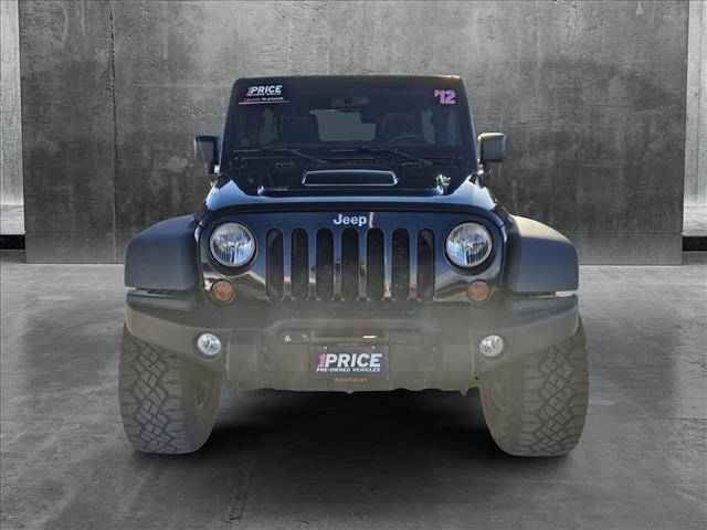 used 2012 Jeep Wrangler Unlimited car, priced at $17,953