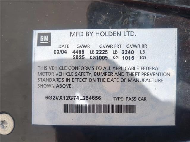 used 2004 Pontiac GTO car, priced at $17,789