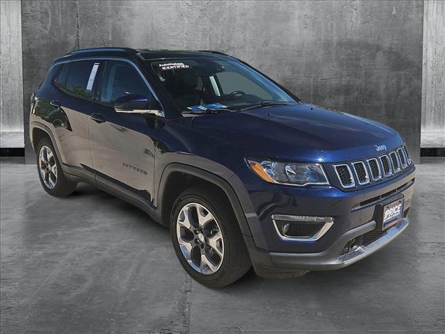 used 2021 Jeep Compass car, priced at $17,182