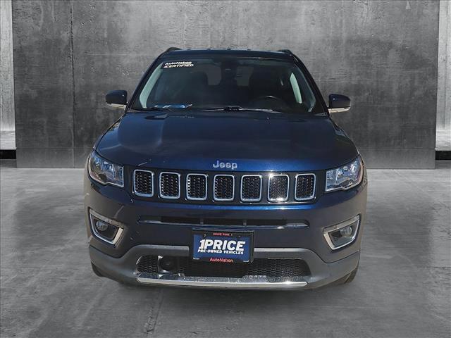 used 2021 Jeep Compass car, priced at $17,182