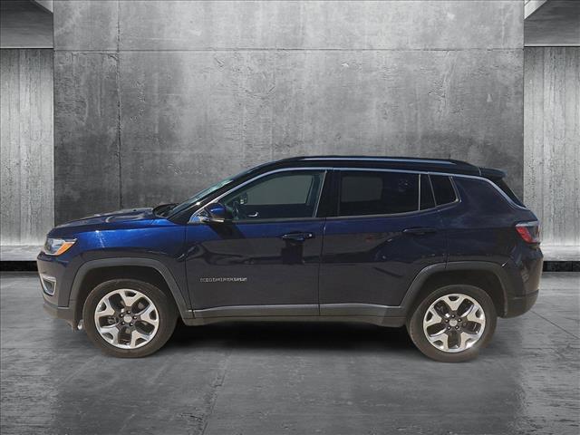 used 2021 Jeep Compass car, priced at $17,182