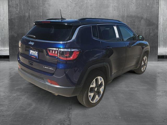 used 2021 Jeep Compass car, priced at $17,182