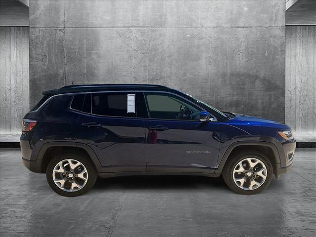 used 2021 Jeep Compass car, priced at $17,182