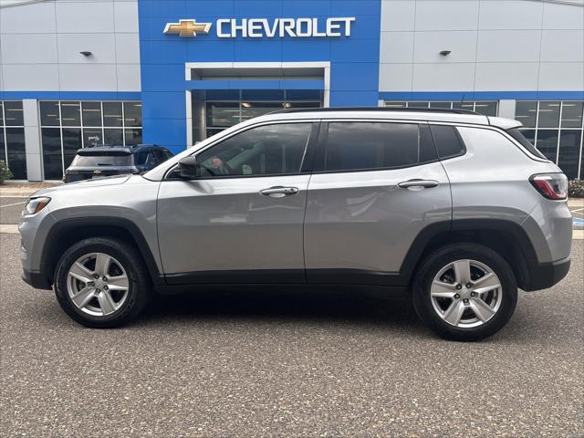 used 2022 Jeep Compass car, priced at $21,495