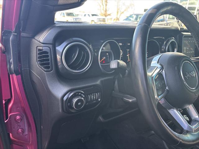 used 2021 Jeep Wrangler Unlimited car, priced at $31,497