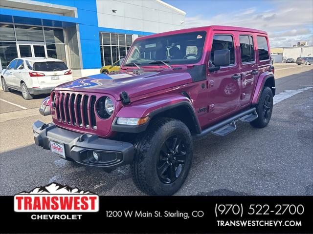 used 2021 Jeep Wrangler Unlimited car, priced at $33,493