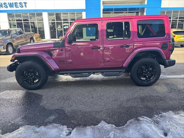 used 2021 Jeep Wrangler Unlimited car, priced at $31,497