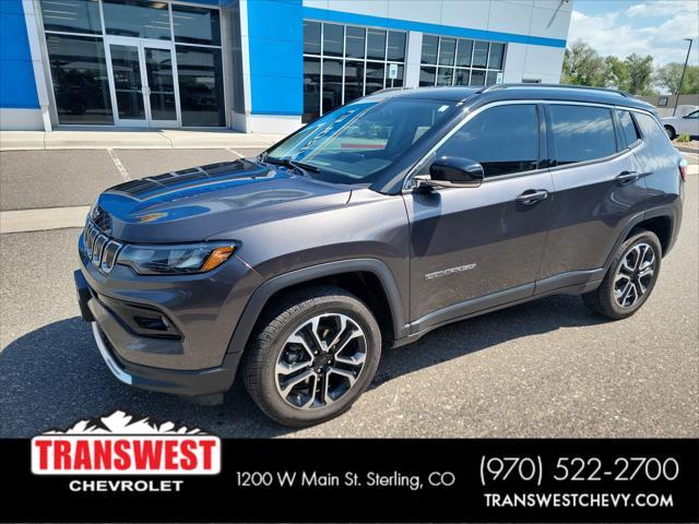 used 2022 Jeep Compass car, priced at $24,795