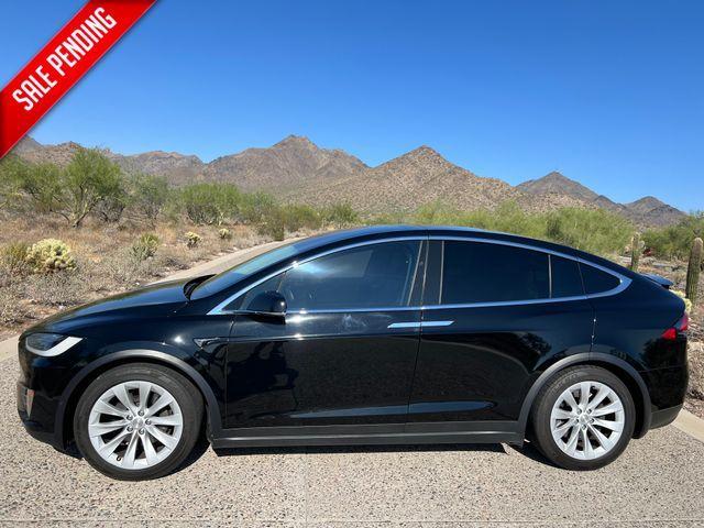 used 2017 Tesla Model X car, priced at $22,500