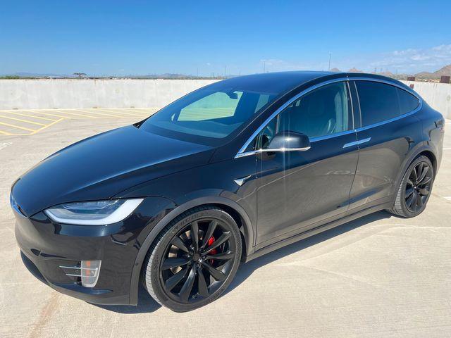 used 2018 Tesla Model X car, priced at $37,500