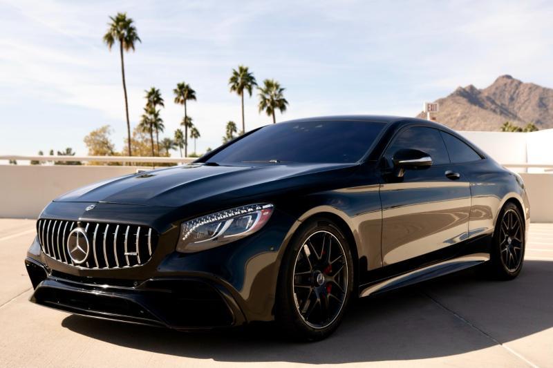 used 2018 Mercedes-Benz AMG S 63 car, priced at $67,777