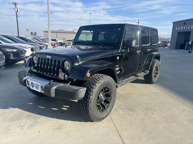 used 2014 Jeep Wrangler Unlimited car, priced at $17,313