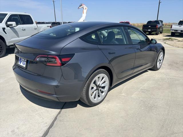 used 2023 Tesla Model 3 car, priced at $27,122