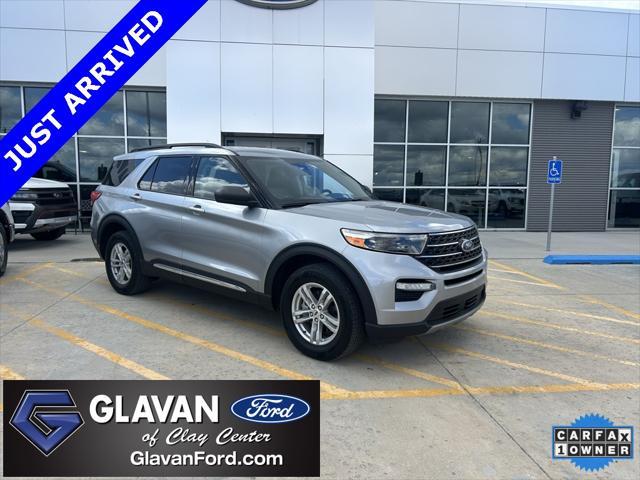 used 2022 Ford Explorer car, priced at $34,998