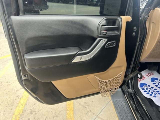 used 2013 Jeep Wrangler Unlimited car, priced at $16,426