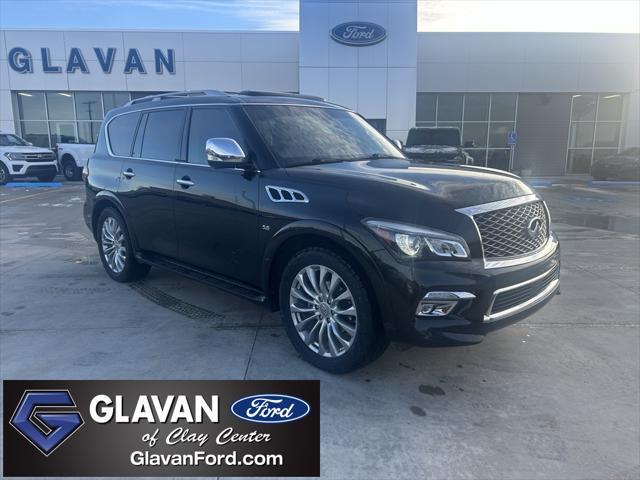 used 2016 INFINITI QX80 car, priced at $17,986