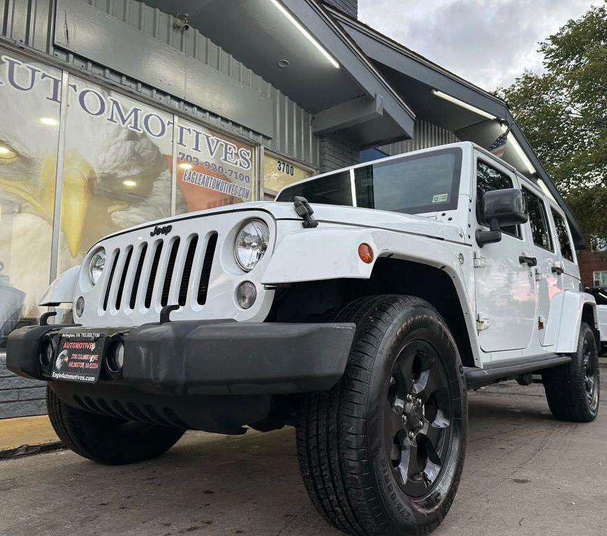 used 2015 Jeep Wrangler Unlimited car, priced at $13,500