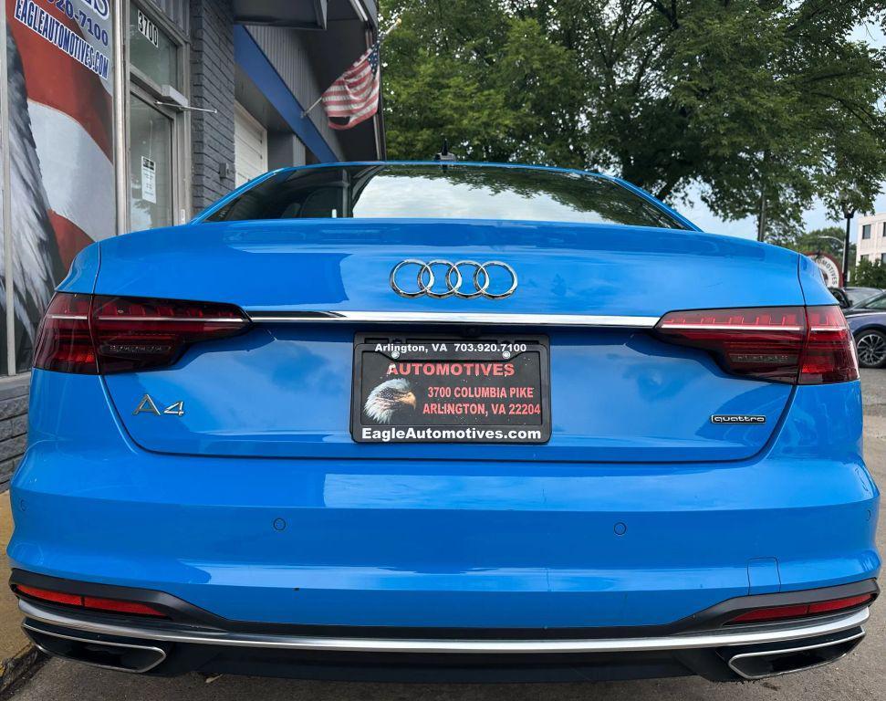 used 2022 Audi A4 car, priced at $22,500
