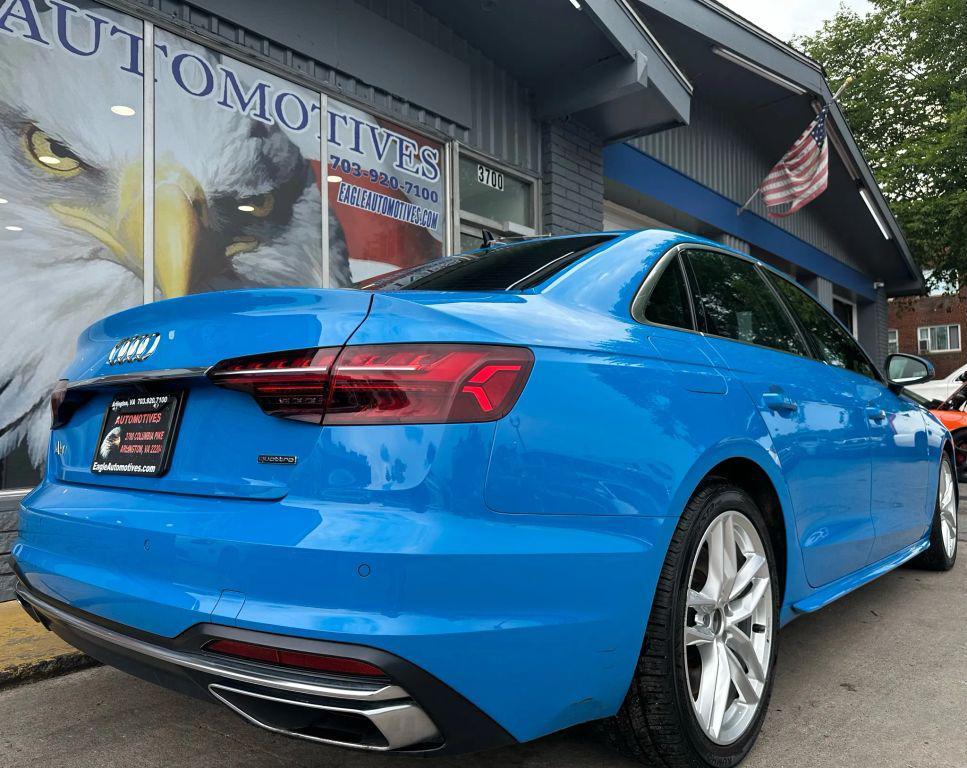 used 2022 Audi A4 car, priced at $22,500