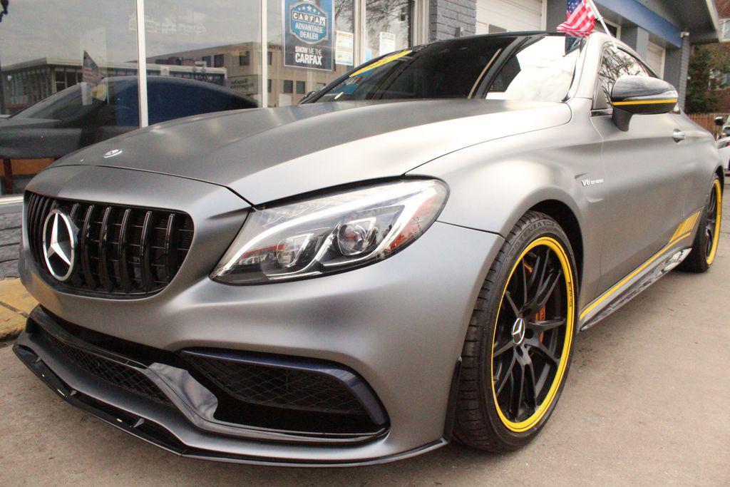 used 2017 Mercedes-Benz AMG C 63 car, priced at $62,000