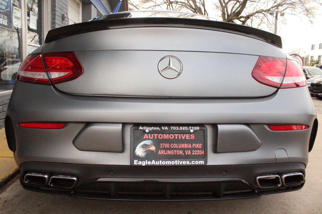 used 2017 Mercedes-Benz AMG C 63 car, priced at $62,000