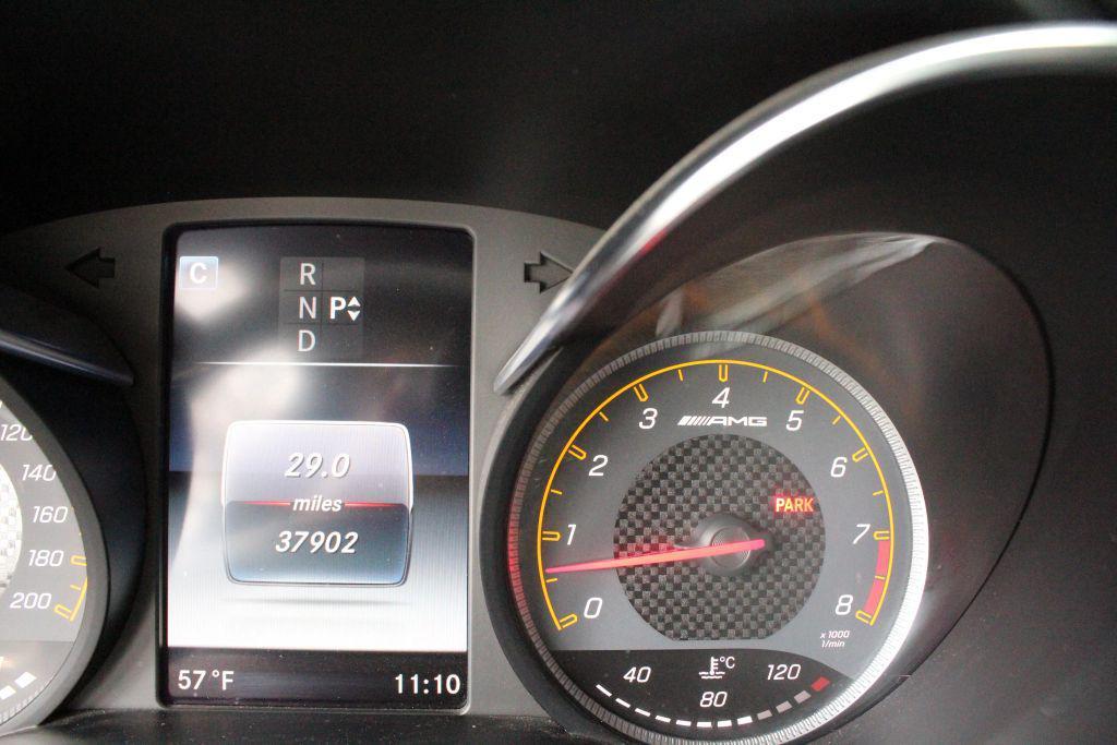 used 2017 Mercedes-Benz AMG C 63 car, priced at $62,000