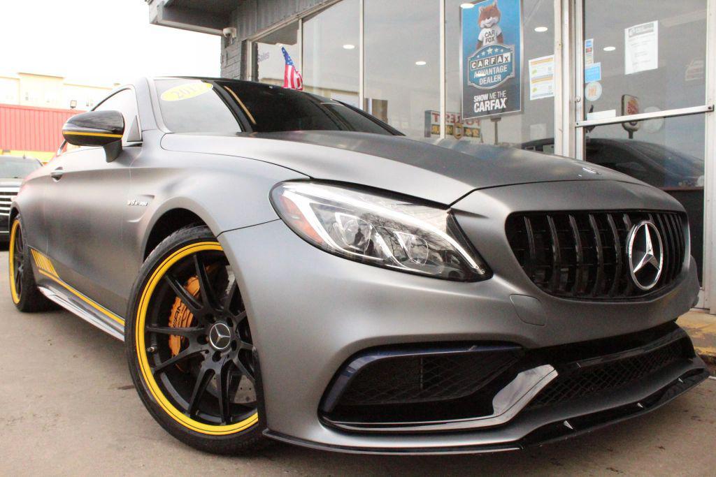 used 2017 Mercedes-Benz AMG C 63 car, priced at $62,000