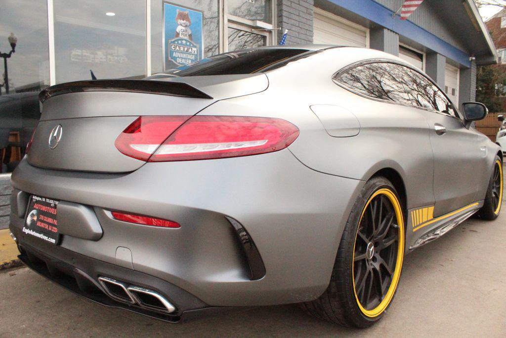 used 2017 Mercedes-Benz AMG C 63 car, priced at $62,000