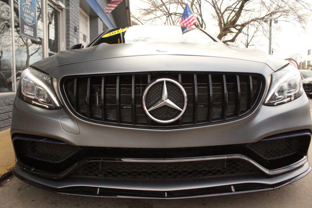 used 2017 Mercedes-Benz AMG C 63 car, priced at $62,000