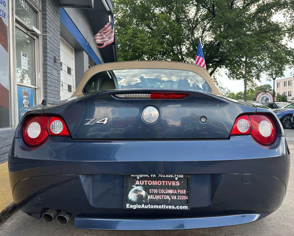 used 2005 BMW Z4 car, priced at $6,990